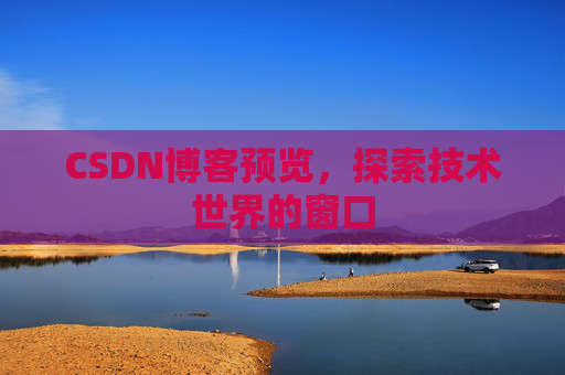 CSDN博客预览，探索技术世界的窗口